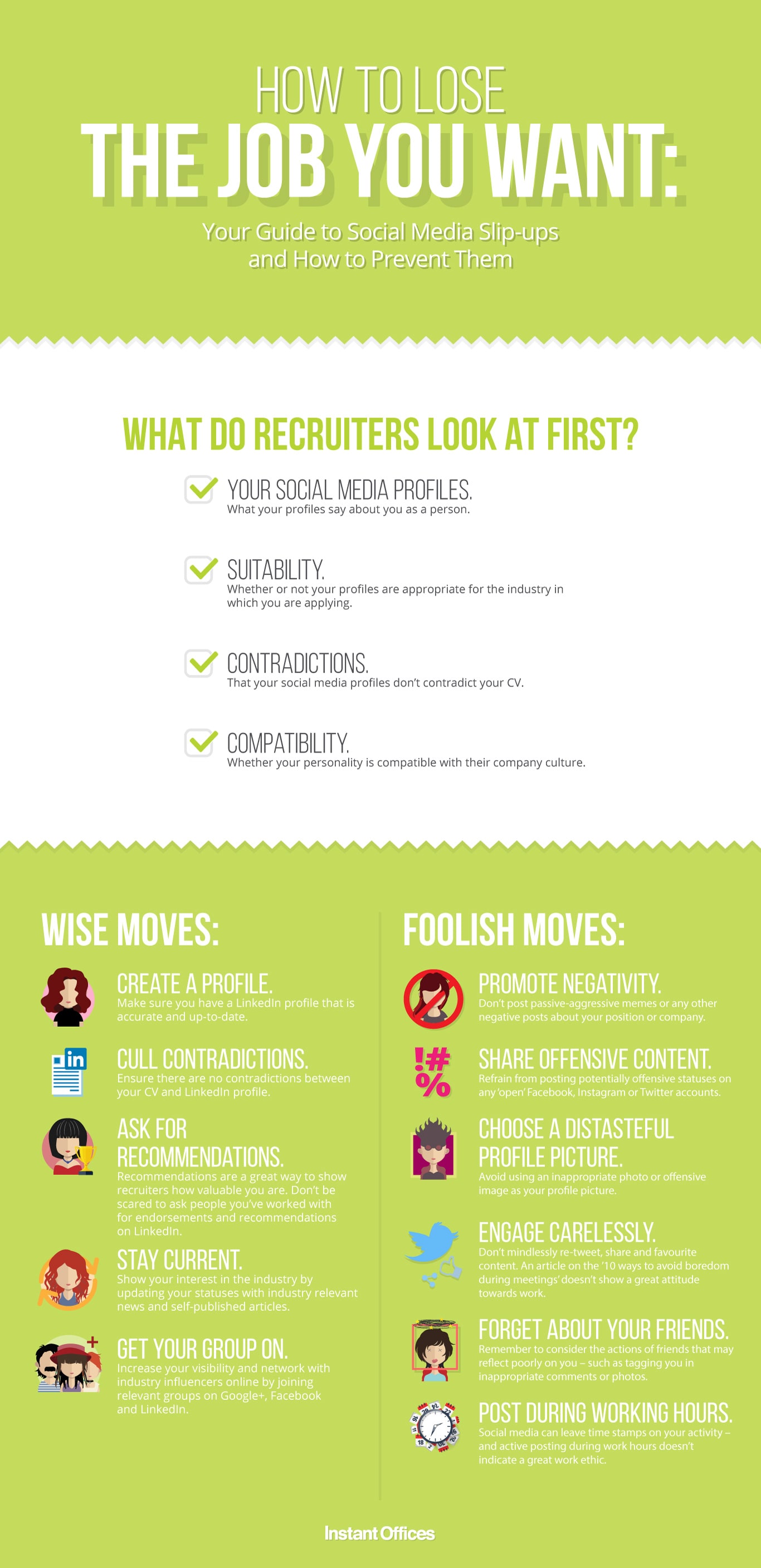 dos and donts of social media list