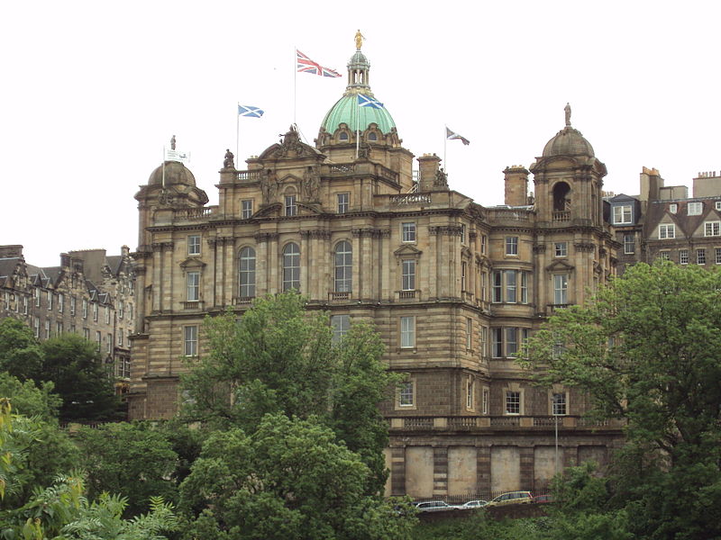 bank of scotland head office in edinburgh