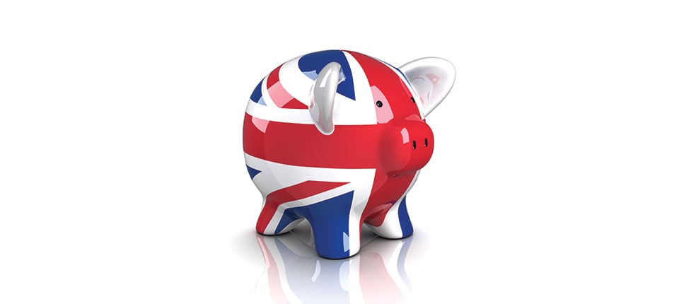 UK Economy signs of Growth - Piggy Bank Feature
