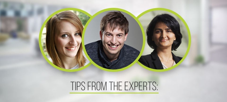 Expert Tips - Creating a Business Plan - Expert Faces Feature