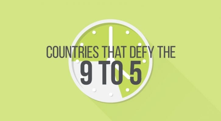 Countries that Defy the 9 - 5