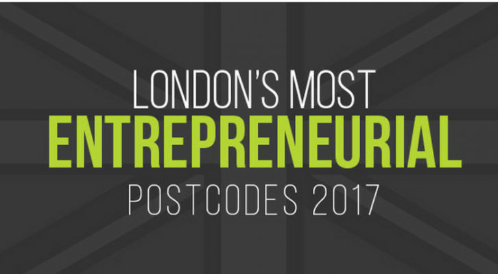 Instant Offices looks at London's Most Entrepreneurial Postcodes
