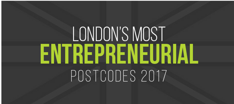 Instant Offices looks at London's Most Entrepreneurial Postcodes
