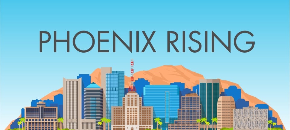 Phoenix-Rising - Instant Offices examines the key growth drivers behind this fast growing city