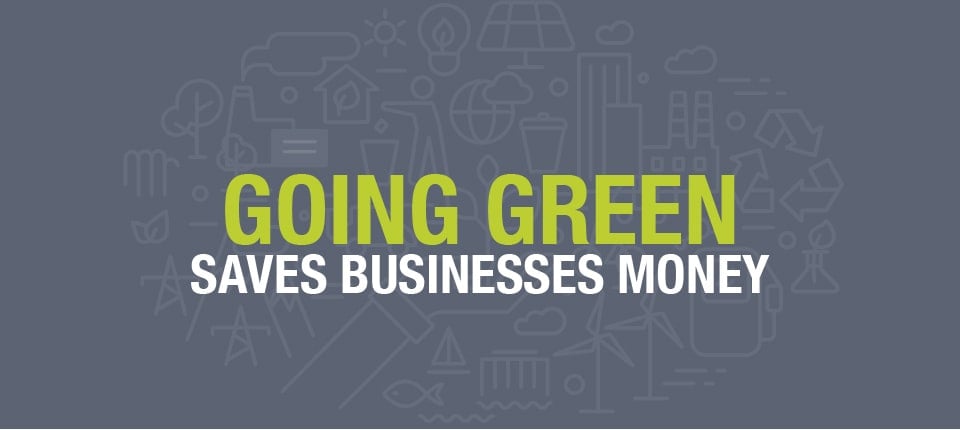 The cost benefits of being green at work