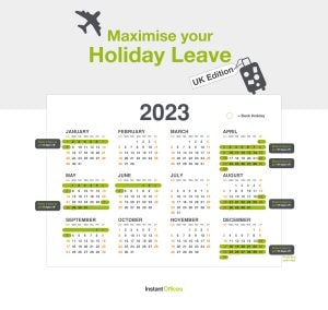 How to maximise annual leave in the UK in 2023 | Instant Offices